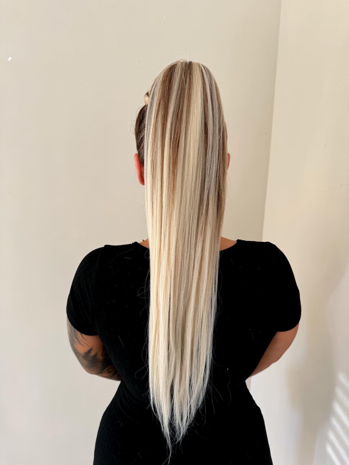 Sleek Long Ponytail extension
